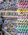 Pebble Flower Jacket Kit - Crochet Lace