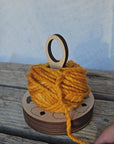 Yarn to Go Carousel - Wooden Yarn Butler