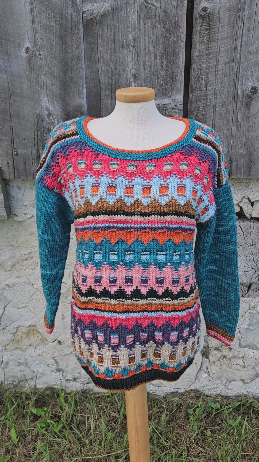 Rowhouses Pullover Pattern