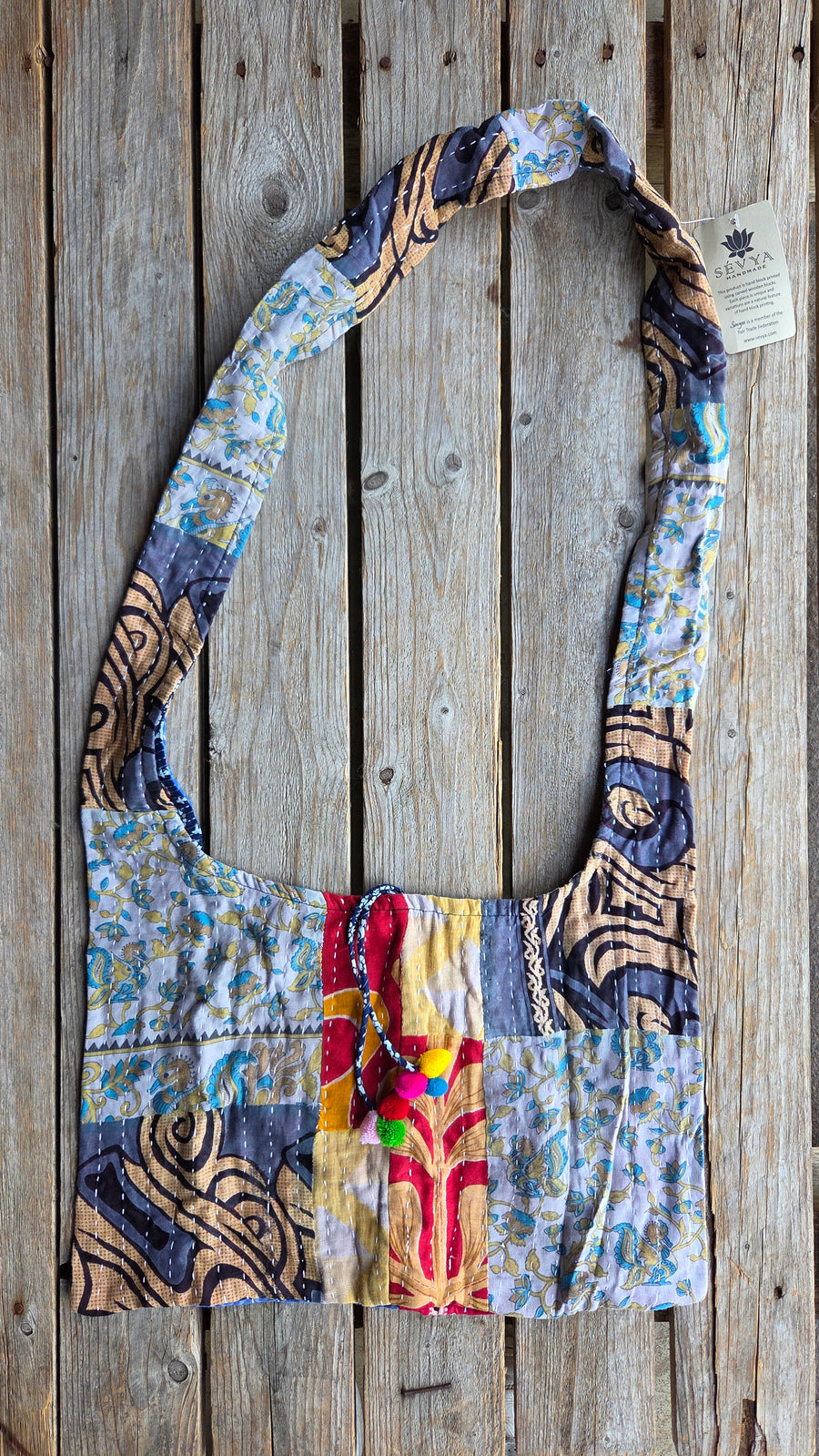 Patchwork Stitched Bags