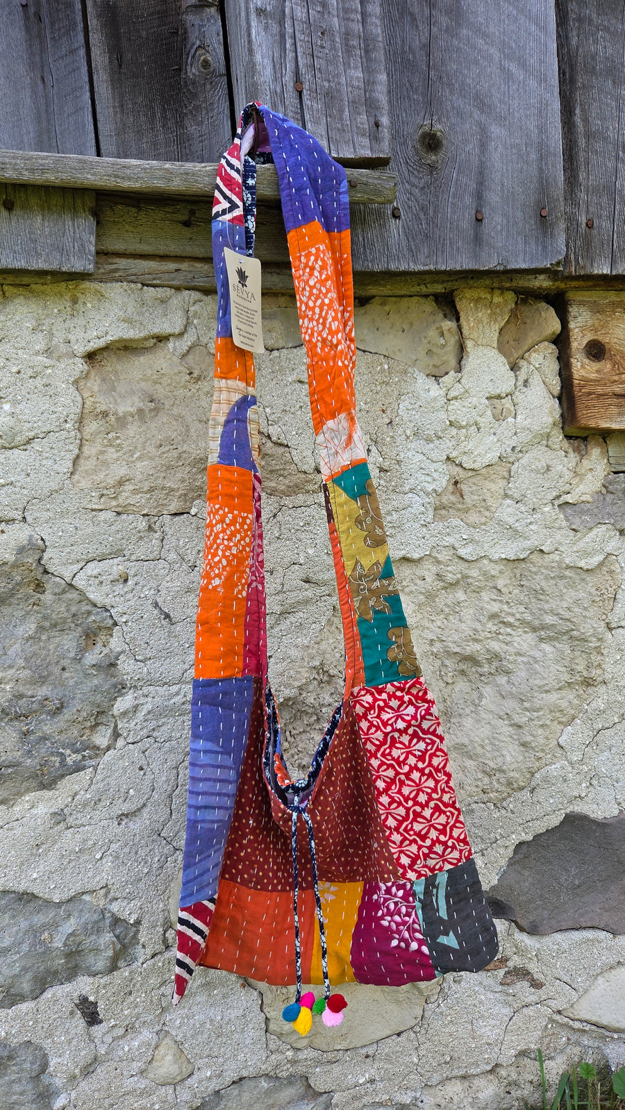Patchwork Stitched Bags