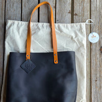 Large Thread & Maple Leather Bag