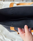 Large Thread & Maple Leather Bag