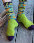 Warm Up with Colour Socks PDF Pattern