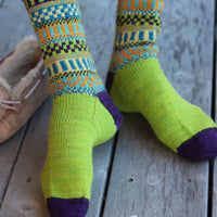 Warm Up with Colour Socks PDF Pattern