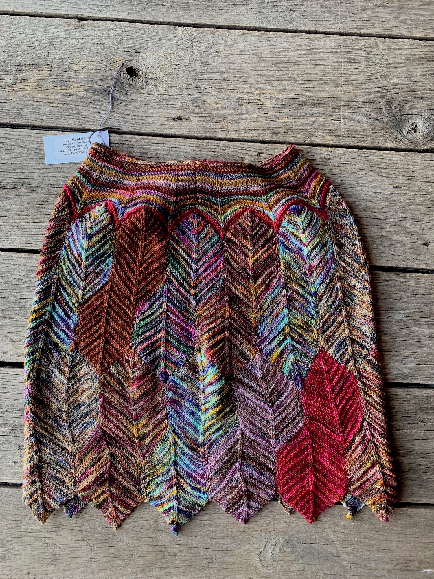Fall Leaves Skirt by Kathryn Merrick