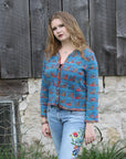 Tetris cardigan - pdf pattern