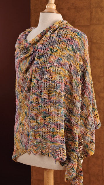 Wrapped in Color: 30 Shawls to Knit