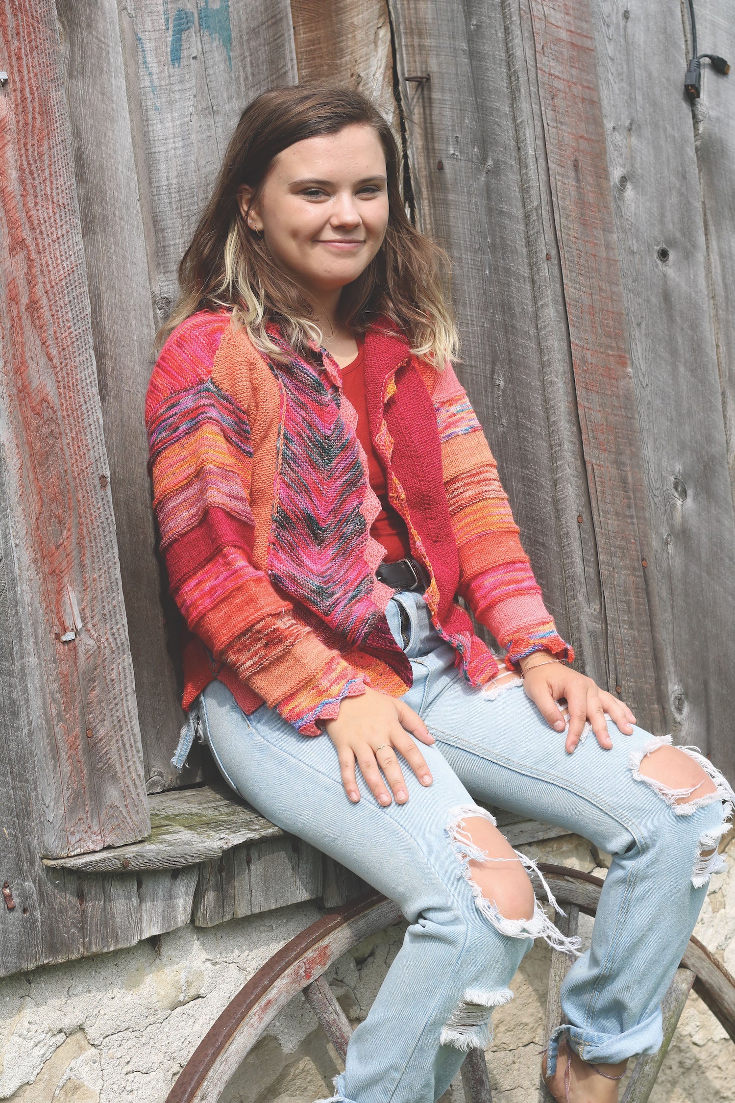 Puzzle Cardigan - pdf pattern