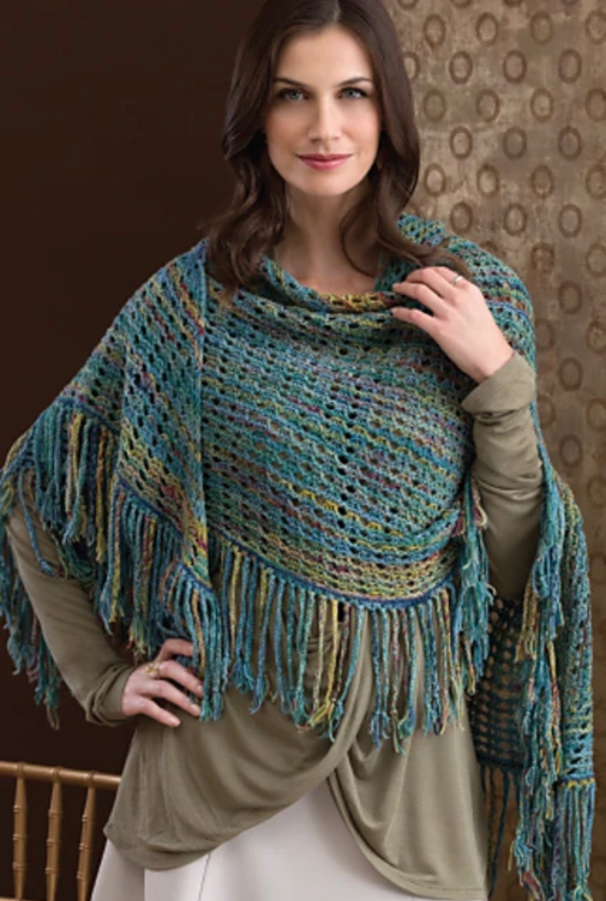 Wrapped in Color: 30 Shawls to Knit