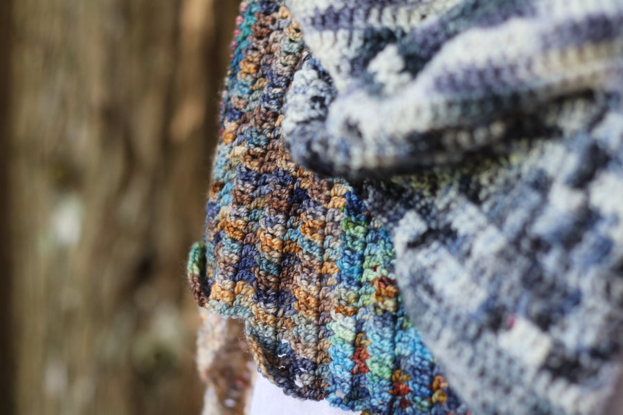 Vortex Shawl by Melissa Leapman (crochet)