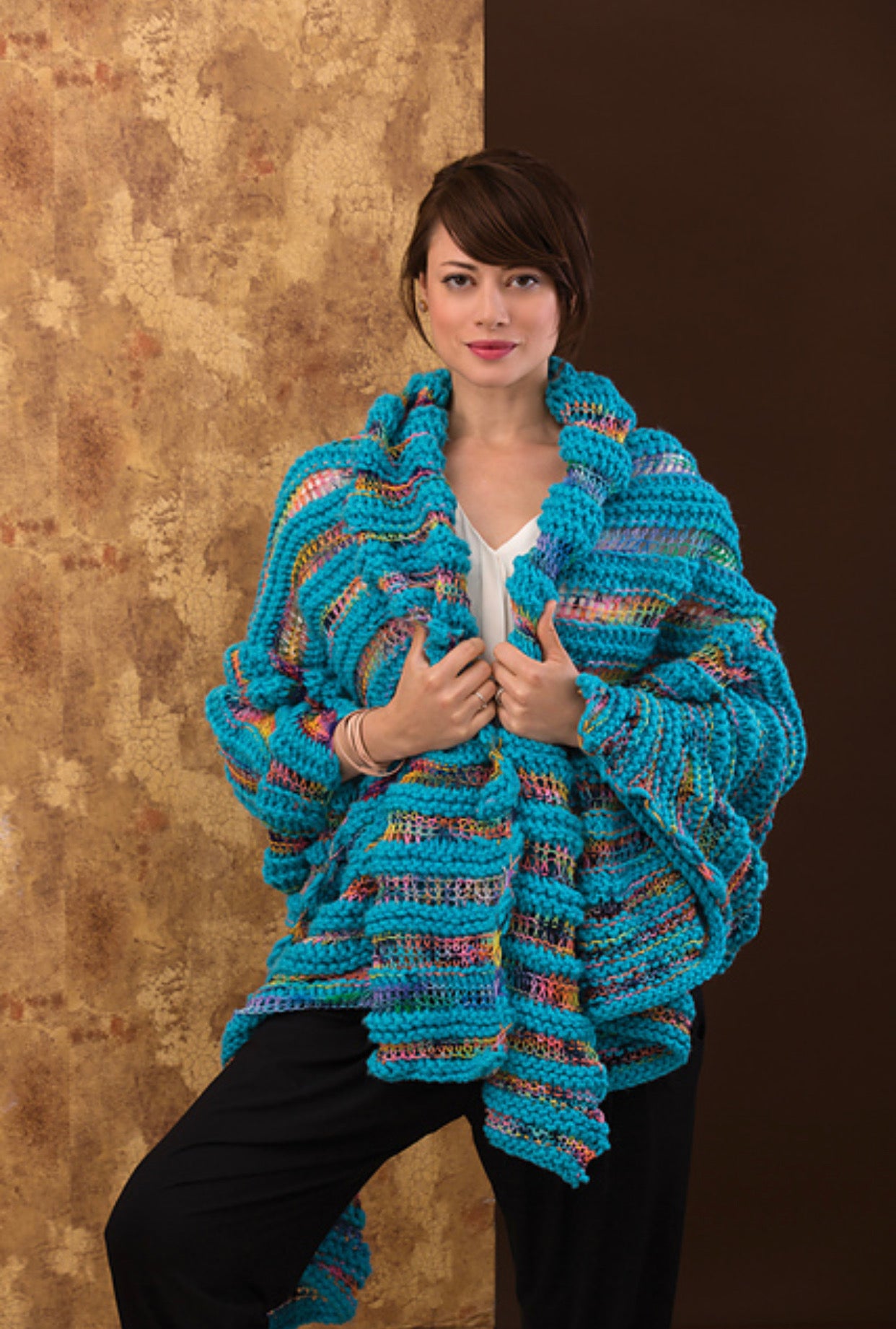 Wrapped in Color: 30 Shawls to Knit