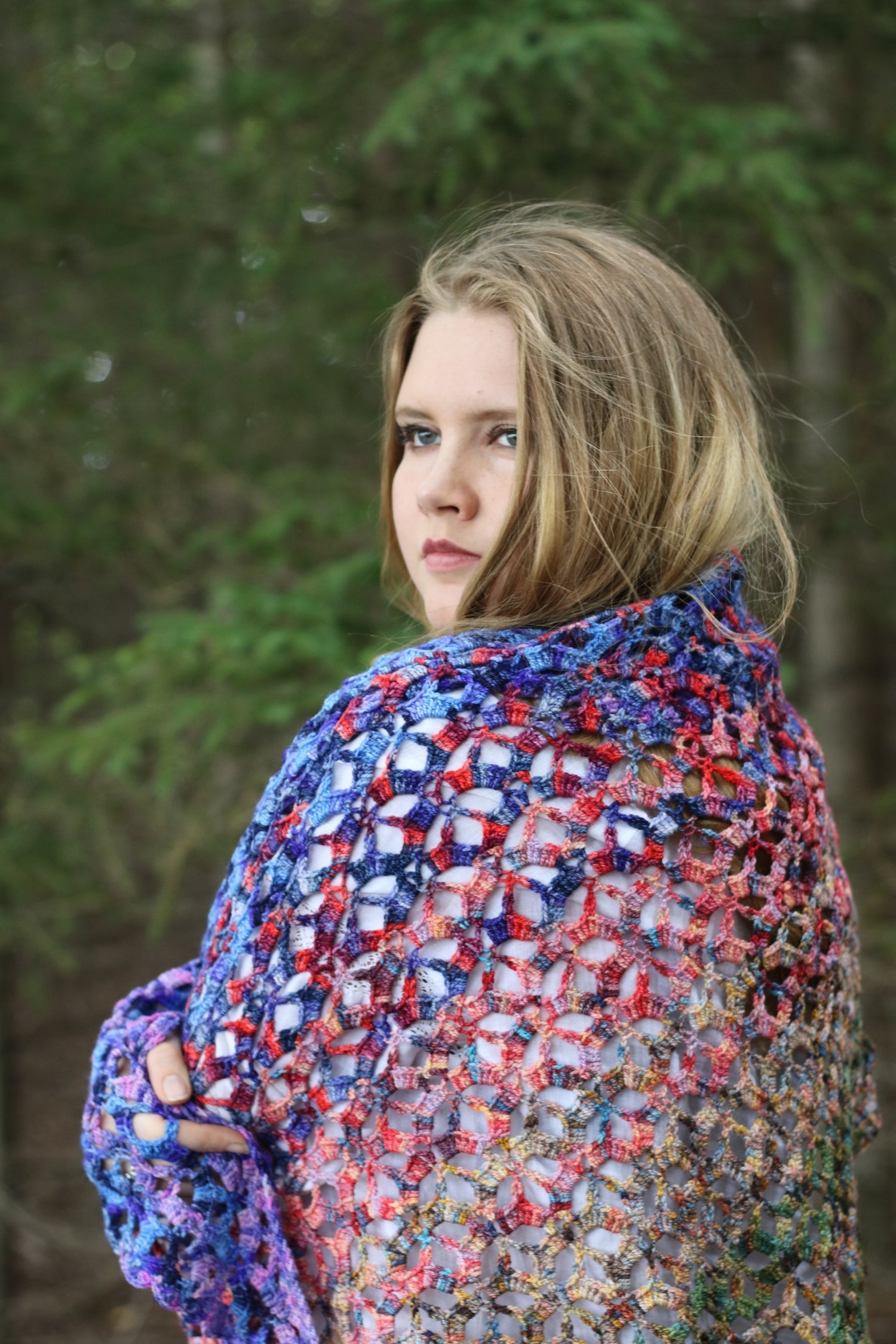 Notawa Shawl - pdf pattern crochet