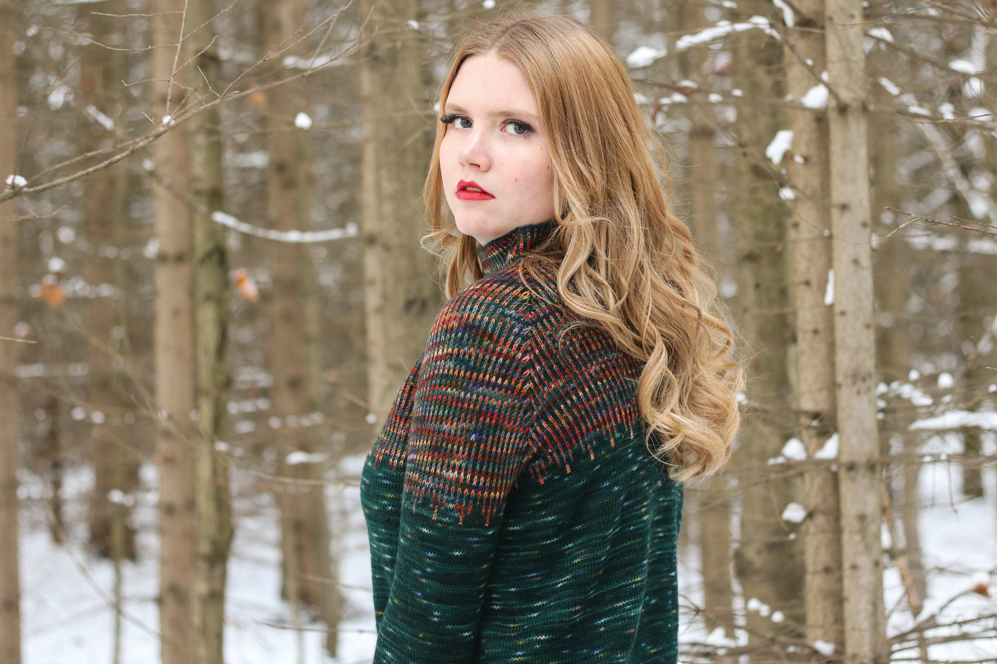 Lagom  Mosaic Raglan Pullover by Courtney Spainhower