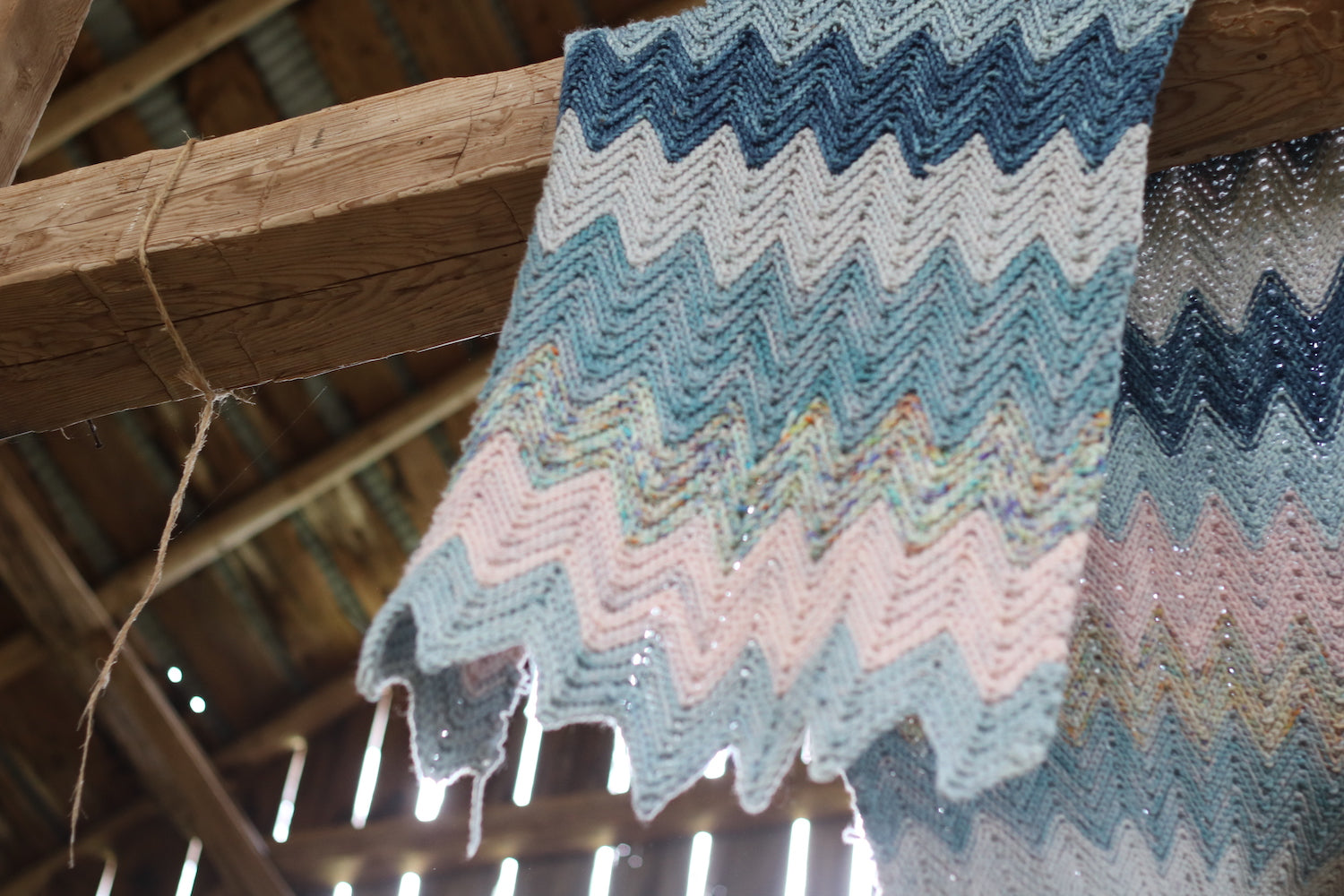 Styx Wrap  by Kersti Landra (crochet)