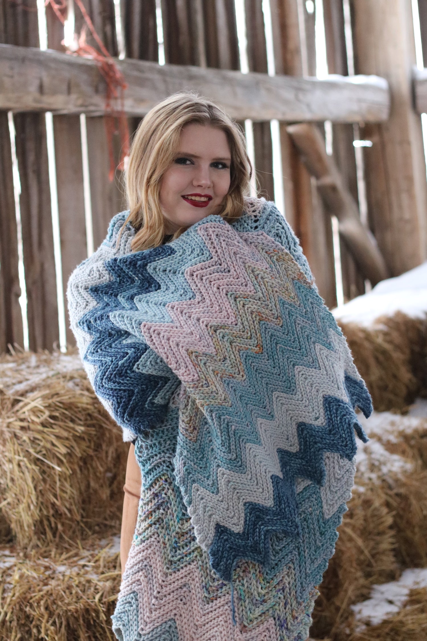 Styx Wrap  by Kersti Landra (crochet)
