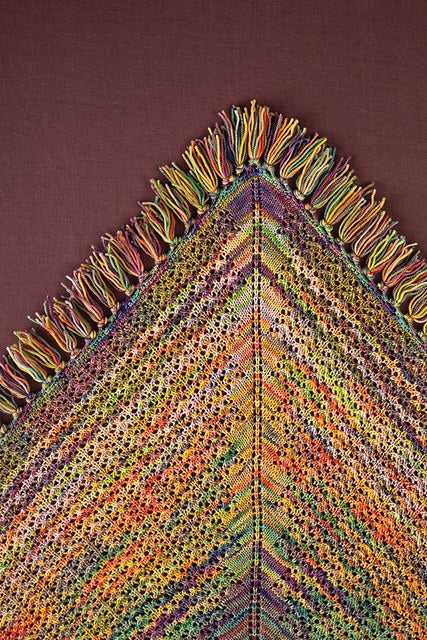 Wrapped in Color: 30 Shawls to Knit