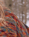 Tyne Garter-Striped Poncho - download
