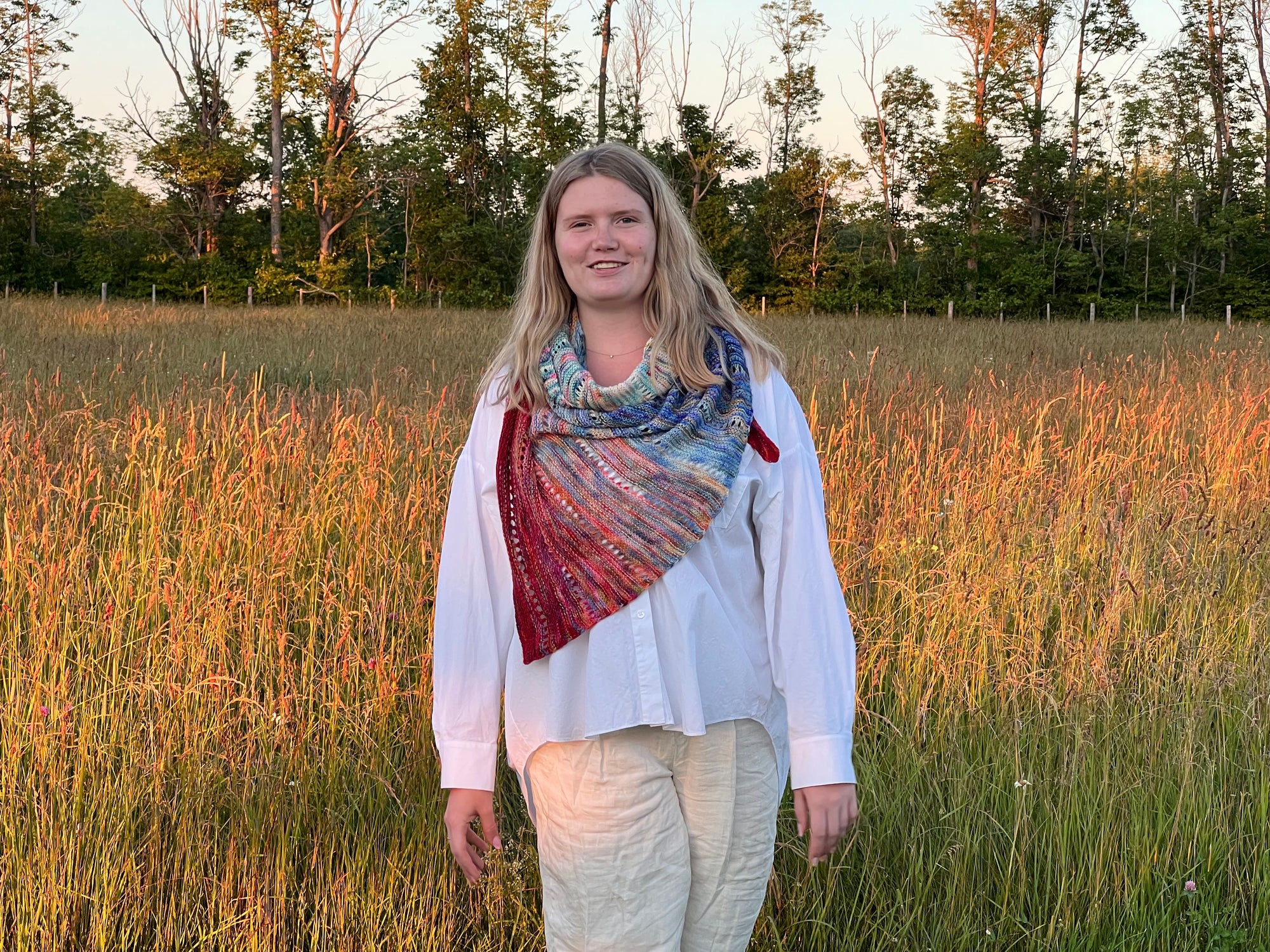 Friendship Shawl - pdf pattern
