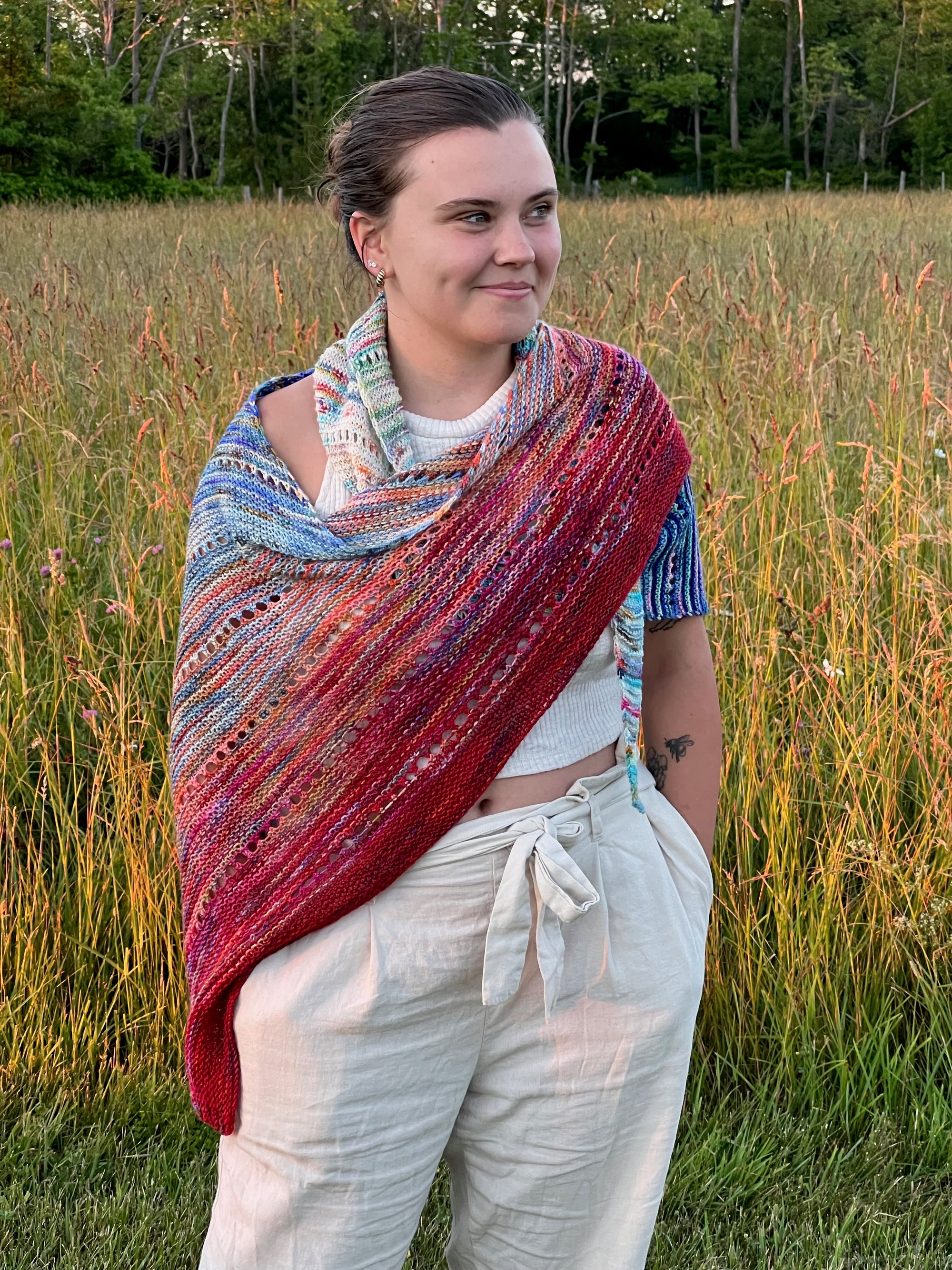Friendship Shawl - pdf pattern