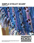 Simple Eyelet Scarf