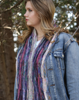 Silent Purple Scarf