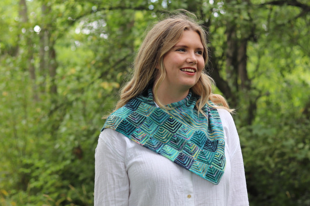 Tiny Poncho Cowl by Lisa Doherty