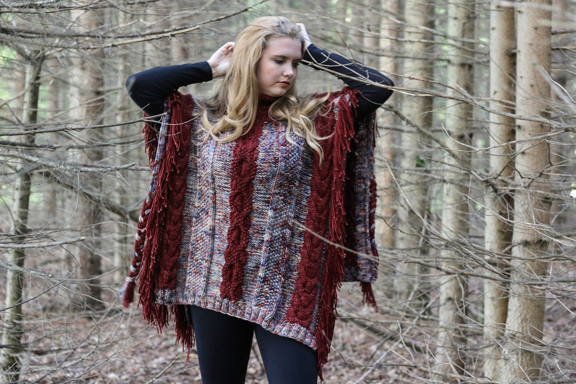 Janico  “Peiskos”  Poncho By Roni Halloran