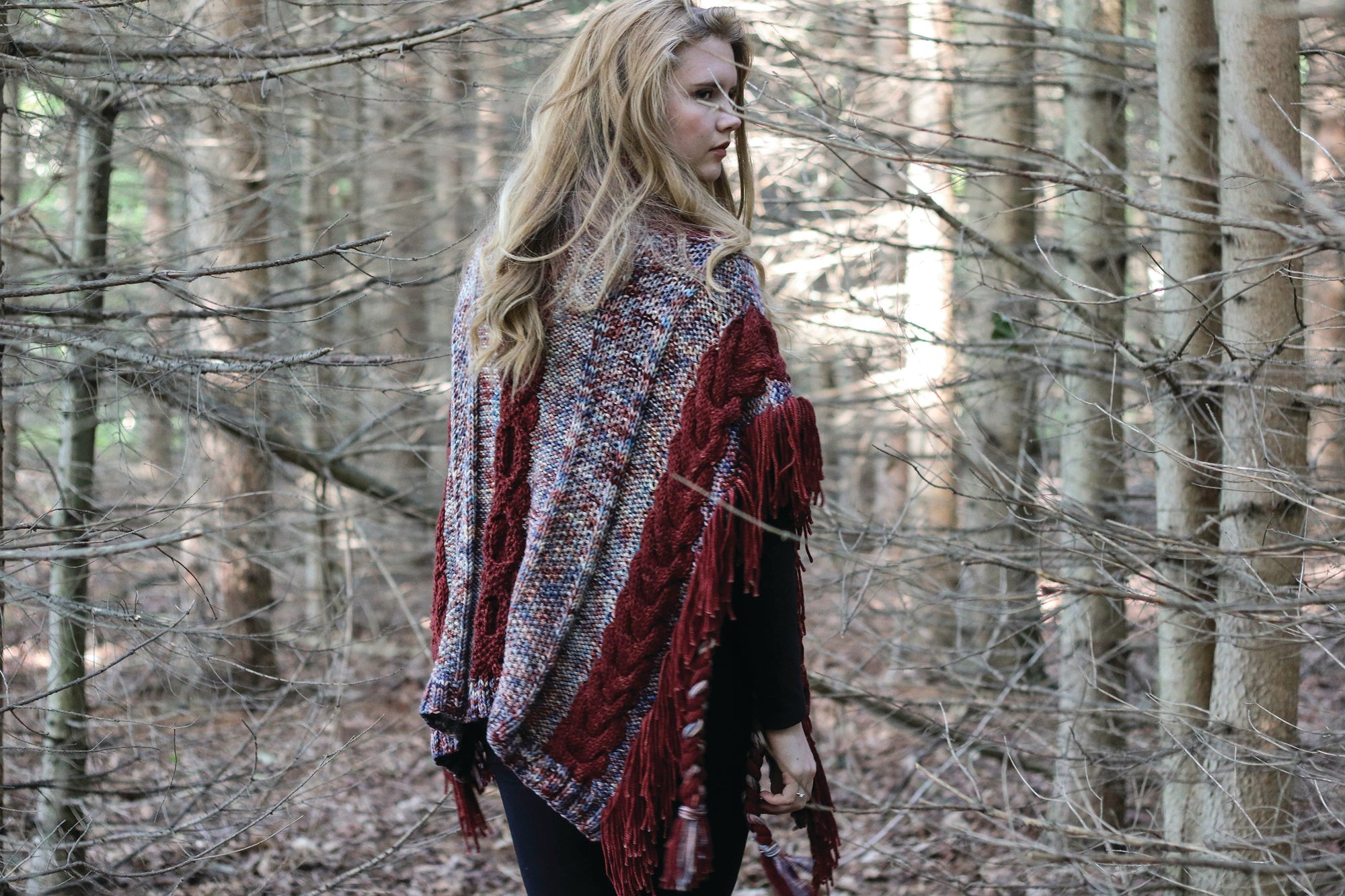 Janico  “Peiskos”  Poncho By Roni Halloran