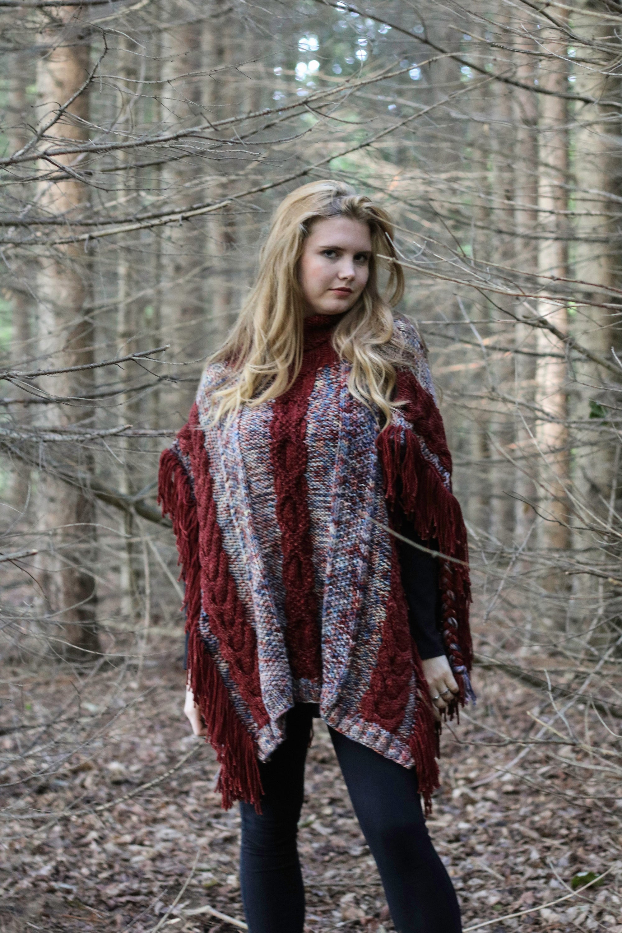 Janico  “Peiskos”  Poncho By Roni Halloran