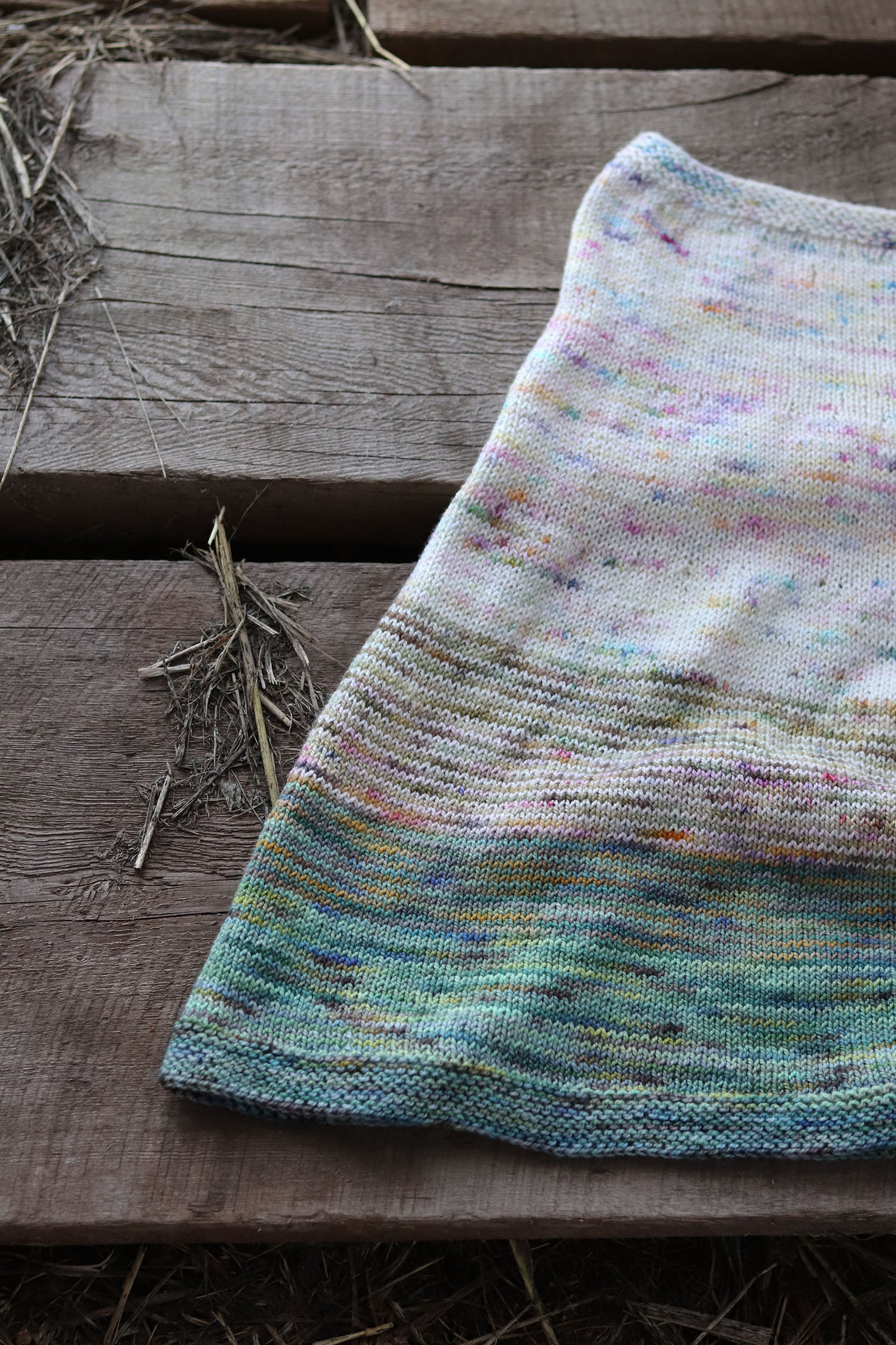 HELICAL FADE CAPELET BY:LISA DOHERTY