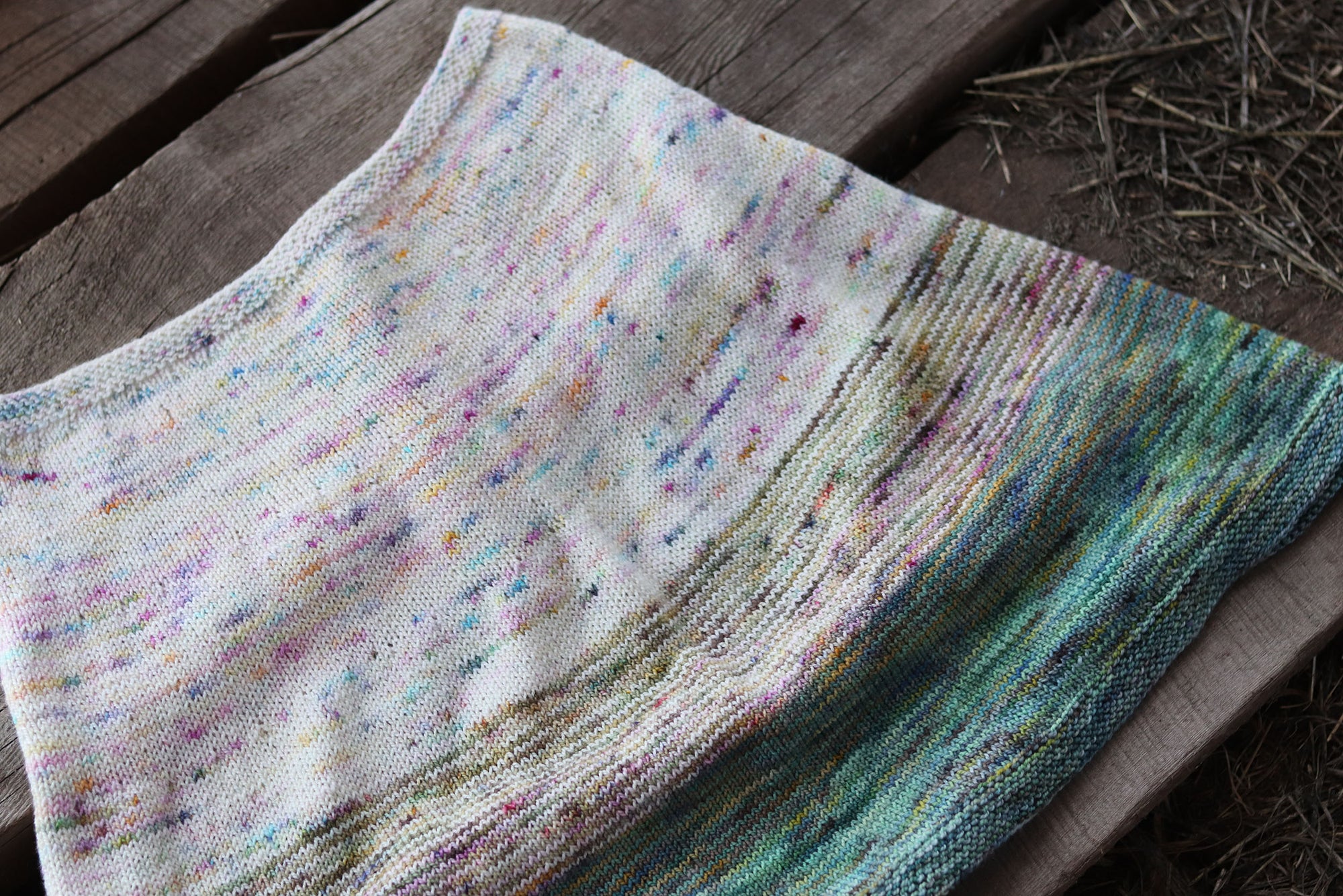 HELICAL FADE CAPELET BY:LISA DOHERTY