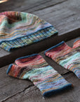 PICTOR HAT AND FINGERLESS GLOVES BY: MARJI LAFRENIERE