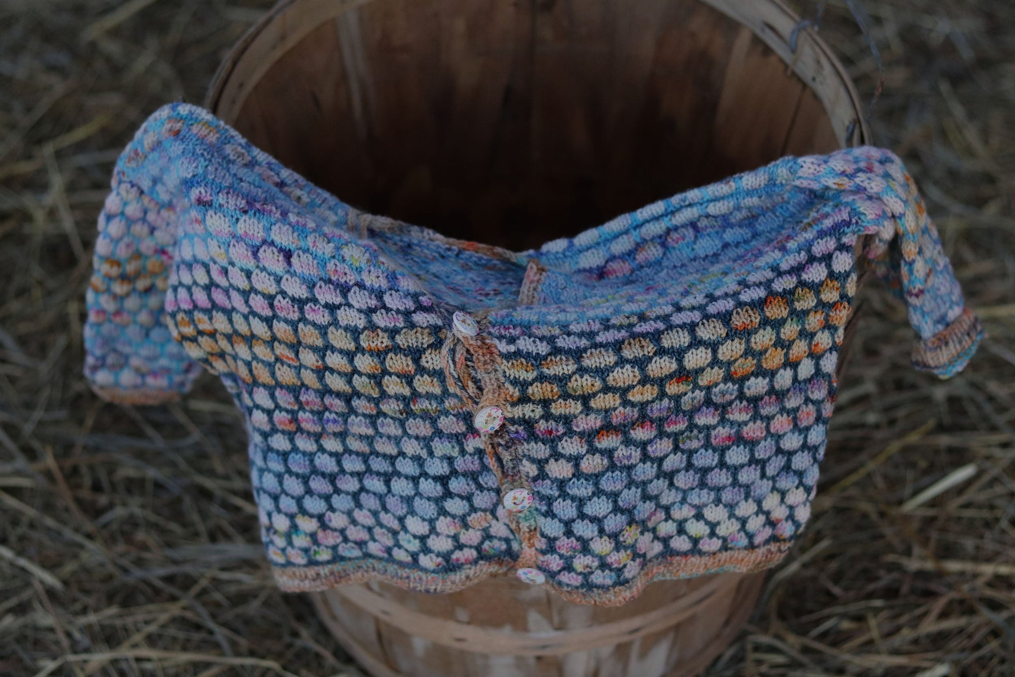 BABY BUBBLE CARDIGAN by Elke Schroeder